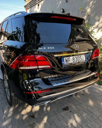 Mercedes-Benz GLE cena 165000 przebieg: 90883, rok produkcji 2018 z Warszawa małe 742